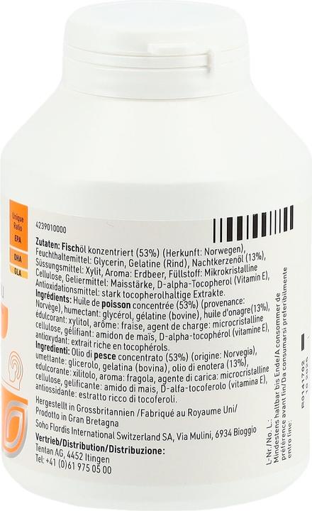 Actual product image Equazen IQ Equazen Chewable Capsules/Capsules à mâcher/Capsule masticabili Ds 180 Stk (180 Piece, Pills, 190 g)