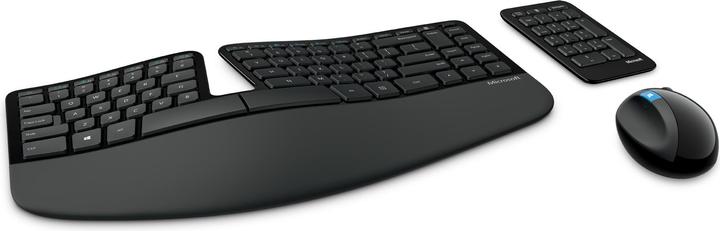 Produktbild Microsoft Sculpt Ergonomic (DE, Kabellos)