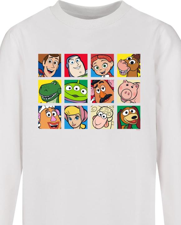 Actual product image Absolute Cult Kids Toy Story - Character Squares Longsleeve - 124459 (110, 116)