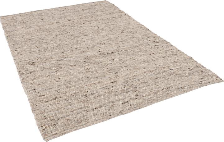 Produktbild Pergamon Natur Teppich Wolle Alaska Meliert (140x200 cm)