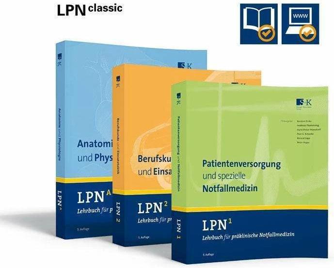 Produktbild LPN - Lehrbuch für präklinische Notfallmedizin CLASSIC (Gesamtwerk: 3 Bände) (Deutsch, Peer G. Knacke, Hans-Peter Hündorf, Peter Rupp, Karsten Enke, Roland Lipp, Andreas Flemming, 2019)
