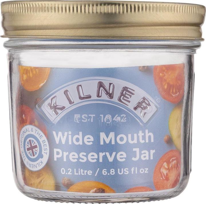 Produktbild Kilner Wide Mouth Preserve Jar (1 Stk., 0.20 l)
