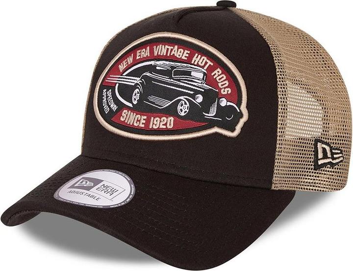 New Era 9Forty A-Frame Trucker Cap - Hot Rod Schwarz (One Size)