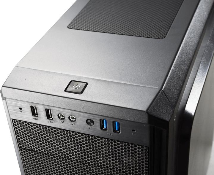 Actual product image Cougar MX330-G Tempered Glass Midi Tower (ATX, mATX, Mini-ITX)