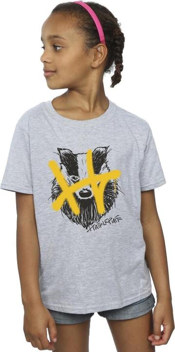 Produktbild Hufflepuff Pop Spray TShirt Mädchen (104)