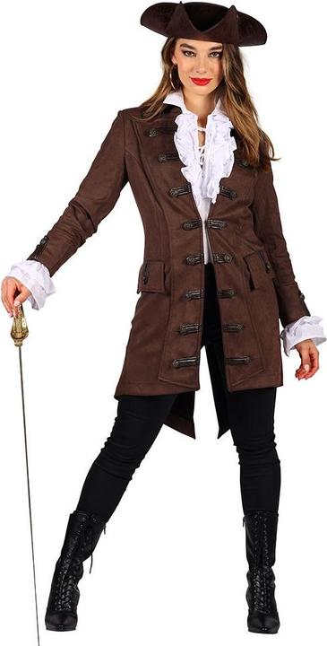 Produktbild Thetru Damen Piraten Jacke Mary Read, braun (L)