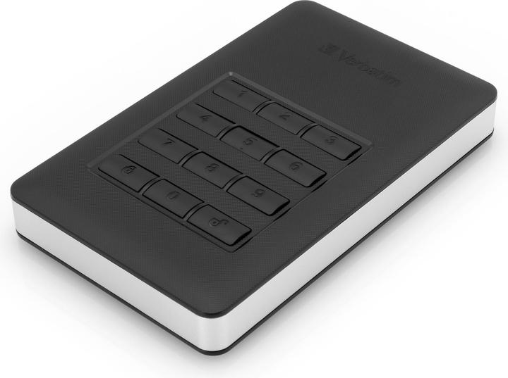 Immagine prodotto Verbatim unità HDD esterna USB 3.1 Secure (1 TB)