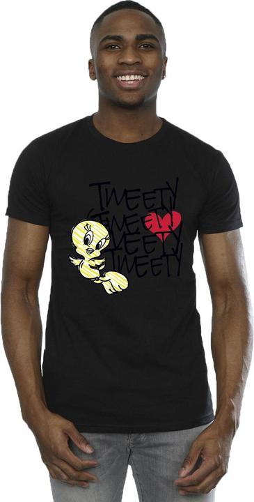 Immagine prodotto Looney Tunes Tweety Love Heart Maglietta Uomo (4XL)