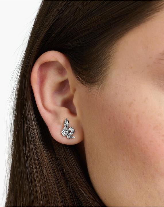 Produktbild Thomas Sabo Ohrstecker geschwärzt Schlange (925er Silber)
