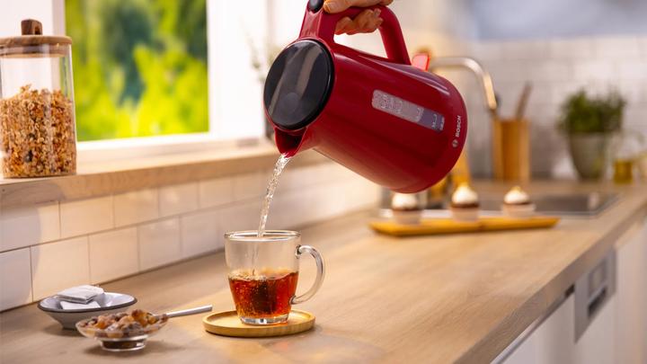 Produktbild Bosch Hausgeräte TWK1M124 MyMoment - Waterkoker - Rood (1.70 l, EU-Stecker)