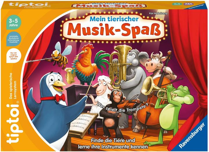 Actual product image tiptoi My animal music fun (German)