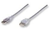 Actual product image MicroConnect USB 2.0 A-A 5m M-F (5 m, USB 2.0)