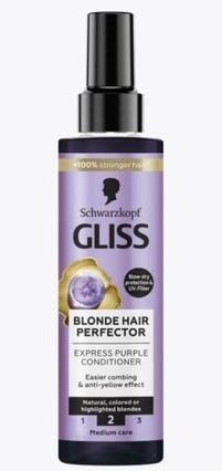 Schwarzkopf Gliss Blonde Hair Perfector Express Conditioner 200ml (200 ml)