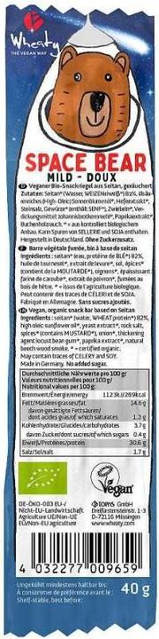 Immagine prodotto Wheaty Spacebar Space Bear Organic 40 g (40 g)
