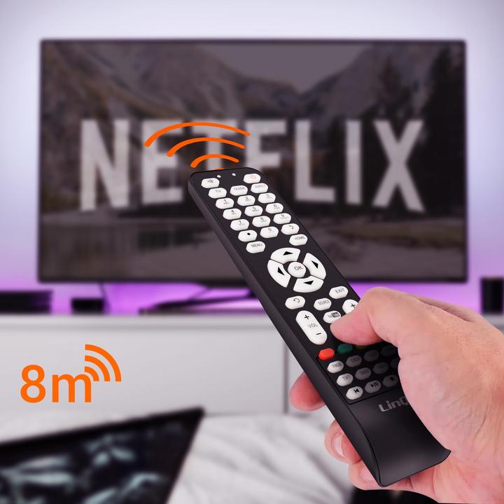 Actual product image LinQ SN-5720 Remote control (Universal remote control, Infrared)