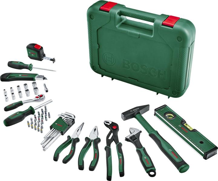 Image du produit Bosch Home & Garden Kit d'outils à main Advanced (52 pièces)