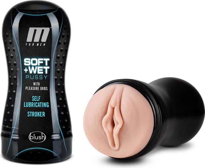 Produktbild Blush Soft and Wet Muschi mit Lustkugeln Selbstbefeuchtend