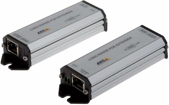 Axis PoE+ Extender Long Range PoE Extender Kit (802.3at (PoE+), 802.3af (PoE), 25 W)