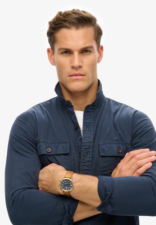 Produktbild Superdry Military Langarmhemd (L)