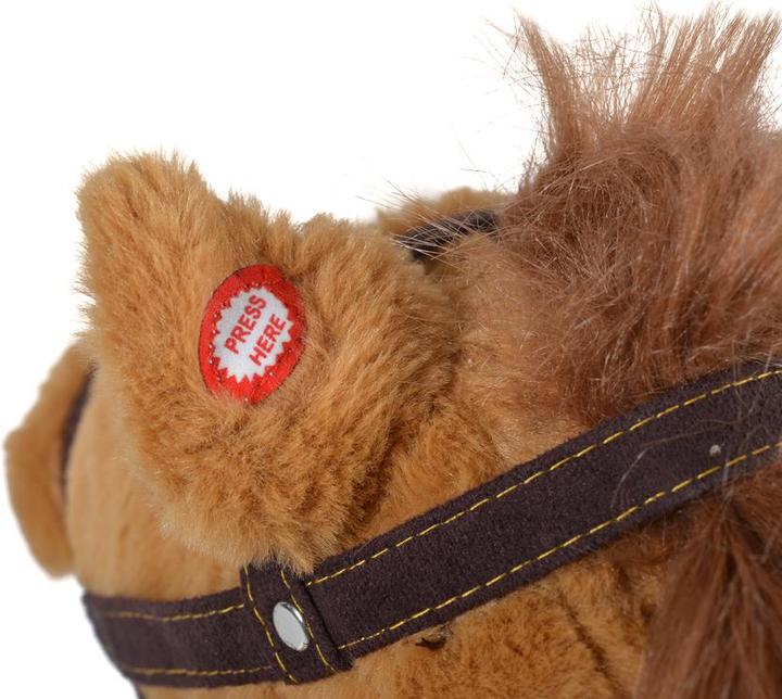 Produktbild Moni Schaukelpferd Plüsch Thunder Rollen