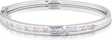 Produktbild Modesi Luxury solid bracelet with colored zircons M01952