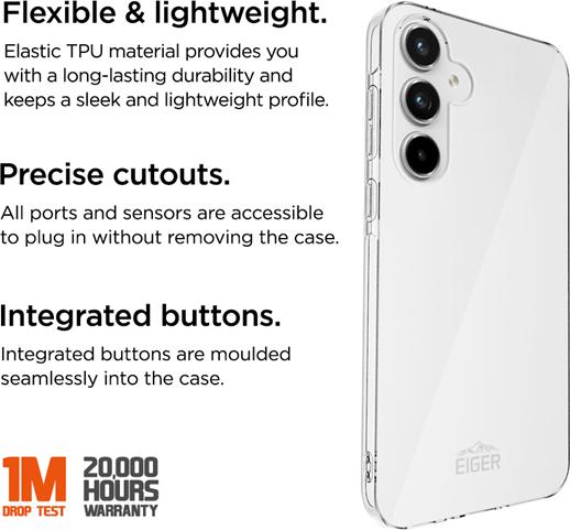 Actual product image Eiger Grip Case (Samsung Galaxy A55)