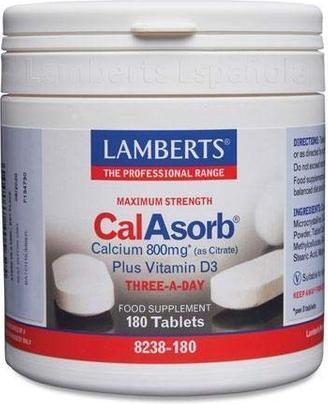 Actual product image Lamberts Nutricosmetics Calasorb 800mg