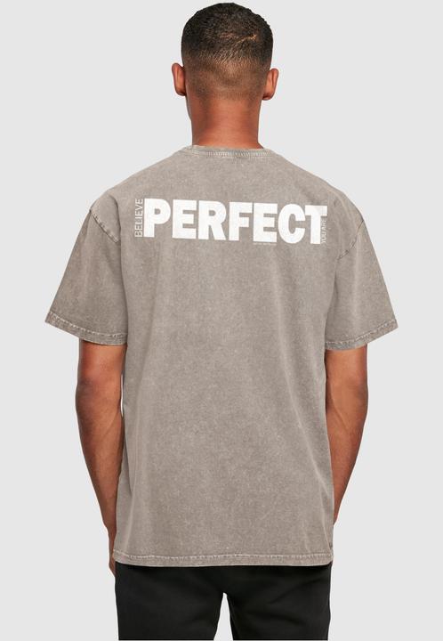 Produktbild Merchcode Believe Front Acid Washed Heavy Oversized Tee - 112543 (XS)