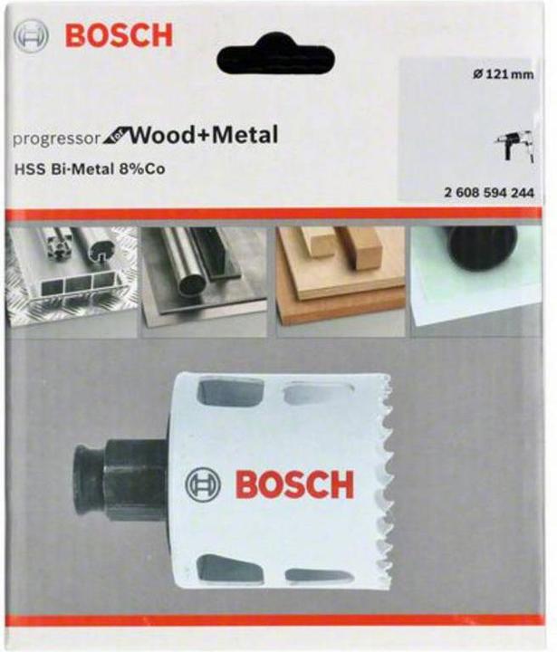 Produktbild Bosch Professional Zubehör Lochsäge Progressor for Wood and Metal, 121 mm (121 mm)