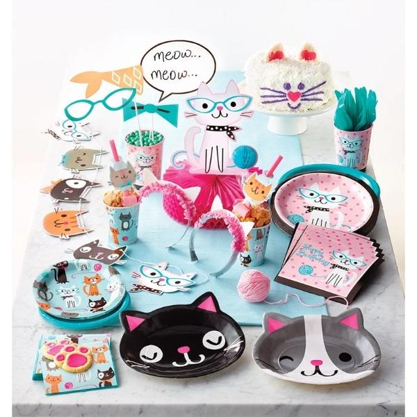 Produktbild Creative Party Dessertteller Kleine Katzen (8 x)