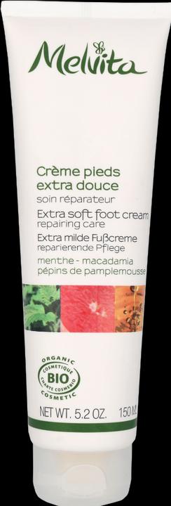 Image du produit Melvita Extra Milde Fusscreme (Crème et gel pour les pieds, 150 ml)