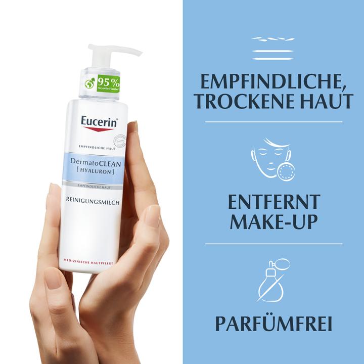 Produktbild Eucerin DermatoClean (Hyaluron) (Reinigungsmilch, 200 ml)