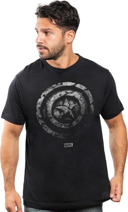 Immagine prodotto Captain America Maglietta Brick Shield Uomo (M)
