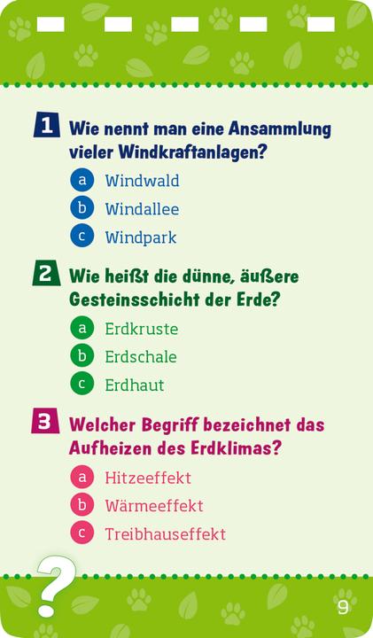 Produktbild Tessloff WAS IST WAS Quiz Tiere (Deutsch, Tessloff Verlag Ragnar Tessloff GmbH & Co.KG, 2022)