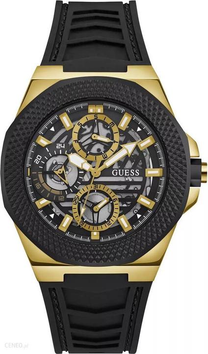Actual product image Guess GW0577G2 Mens Front Runner 44mm 5ATM Watch (Sports watch, 44 mm)