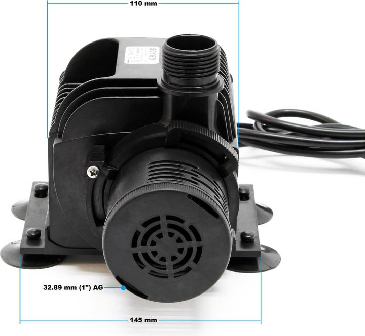 Actual product image SunSun Pond Pump Skimmer Pump Watercourse Pump up to 4.000 l/h 65Watt