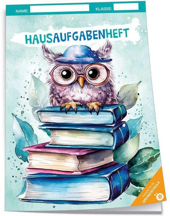 Actual product image Homework booklet primary school Eu (A5, German)