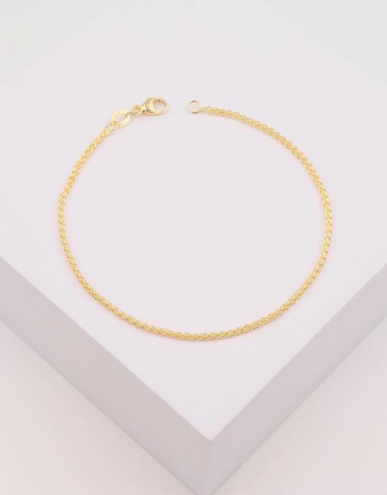 Image du produit Muau Tresse (19 cm, Or jaune 750/18K)