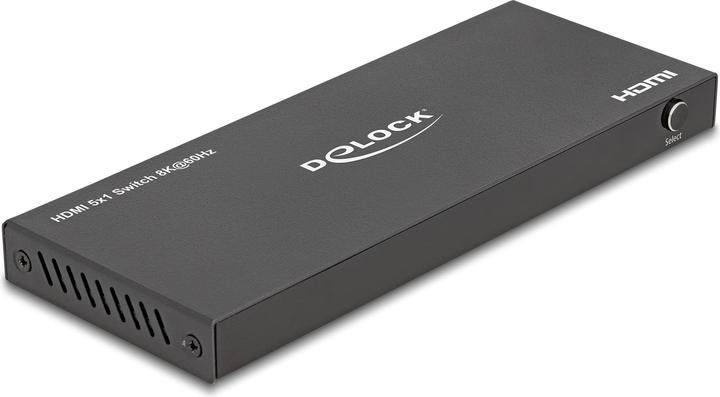 Delock HDMI switch 5 x HDMI in to 1 x HDMI out 8K 60 Hz