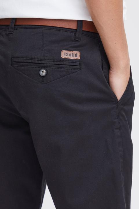 Immagine prodotto Solid Montijo Pantaloncini Chino Shorts Panno Corti Da Uomo con cintura elasticizzato Regular- Fit (L)
