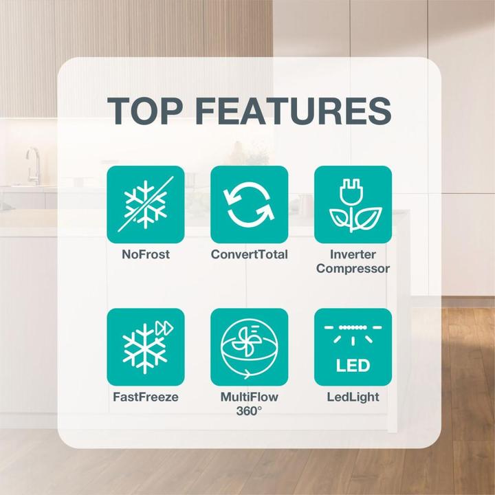 Produktbild Gorenje FNC717DAW5 NoFrost (Freistehend, 384 l)