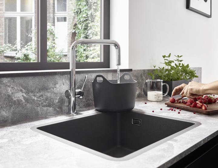 Actual product image hansgrohe HansgroheTalis M54 Sink mixer U 220 (chrome)