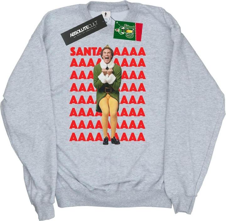Produktbild Elf Buddy Santa Scream Sweatshirt Jungen (128)