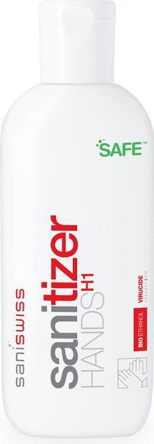 Produktbild Saniswiss SANITIZER HANDS H1 (100ml) (100 ml)