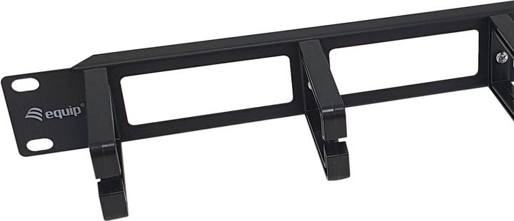 Produktbild equip 19" Kabelmanagement Panel Ausstattung schwarz