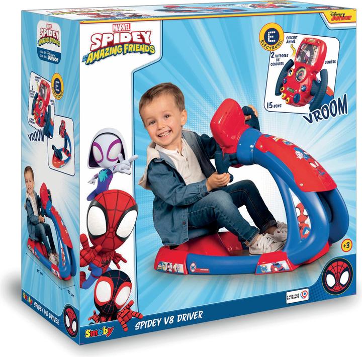 Image du produit Smoby Spidey V8 Driver (Français)