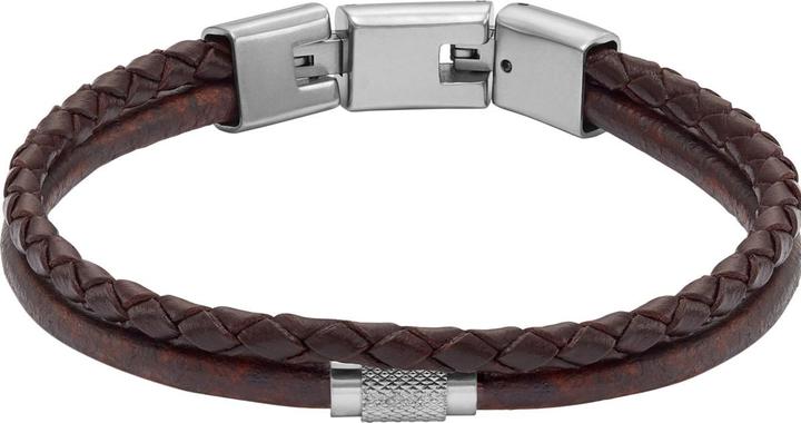 Fossil Jewelry (18.50 cm, Edelstahl, Leder)