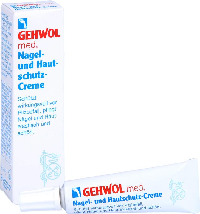 Actual product image Gehwol med Nagel- und Hautschutz-Creme (Foot cream & foot gel, 15 ml)