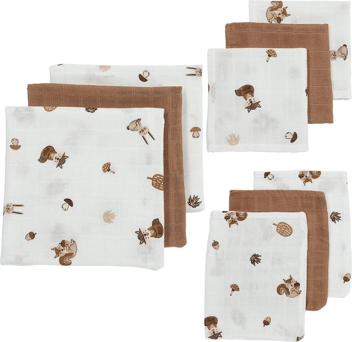 Meyco Baby Forest Animals Starterset - 9er Pack