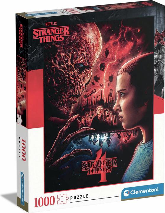 Immagine prodotto Clementoni STRANGER THINGS - Vecna VS Onze - Puzzle 1000P (1000 pezzi)